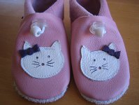LeLa - Katzenkopf auf rose Schuh